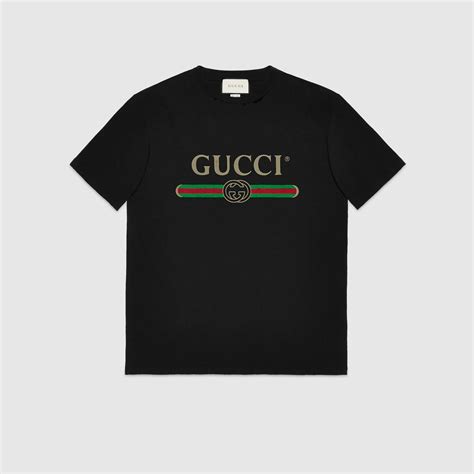 gucci t shirt black and white|t shirt gucci diamond.